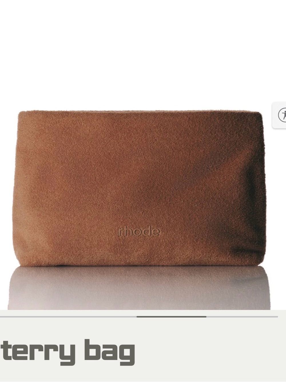 Rhode terry bag